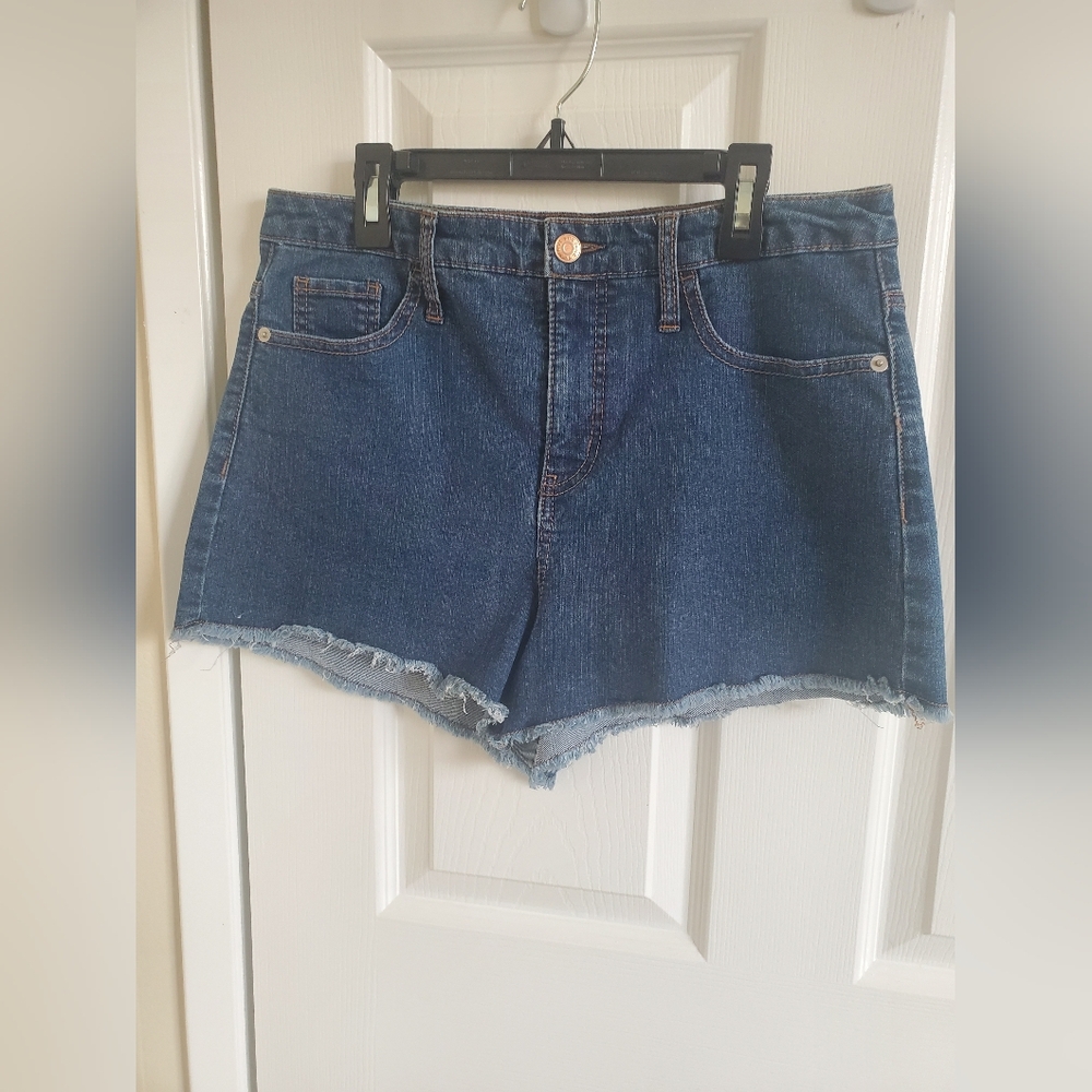 Cut Off Denim Shorts